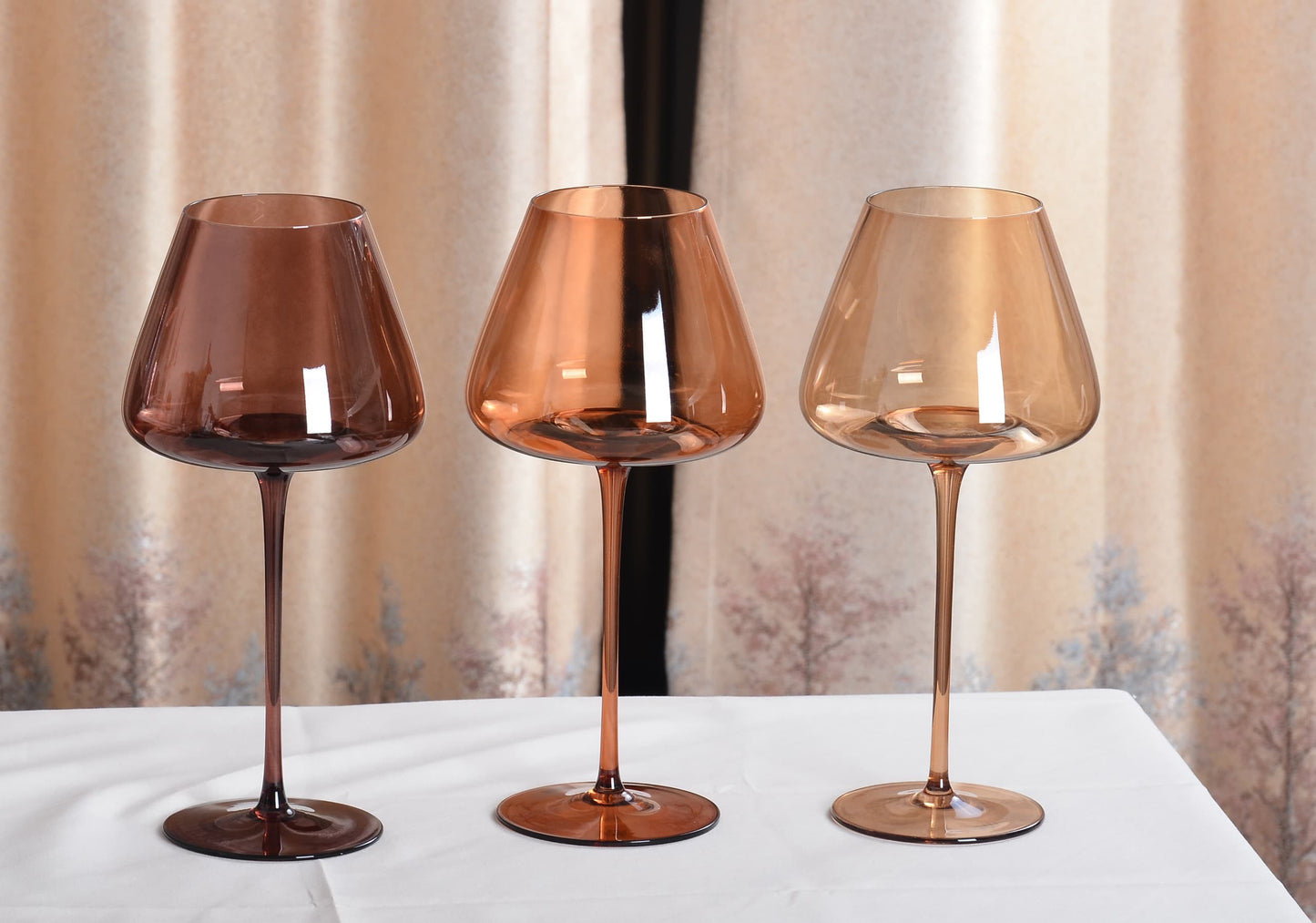 NAOMI CRYSTAL WINE GLASS SET (PREORDER)