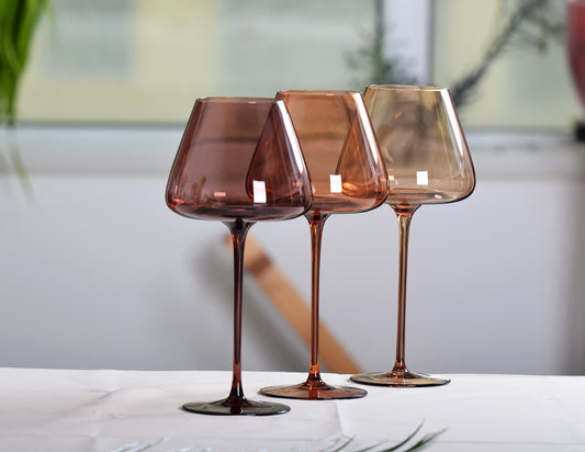 NAOMI CRYSTAL WINE GLASS SET (PREORDER)